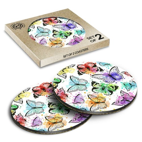 Boxed round coasters - coasters,
