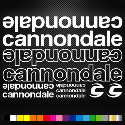 Cannondale kit vinyl decals - cannondale,