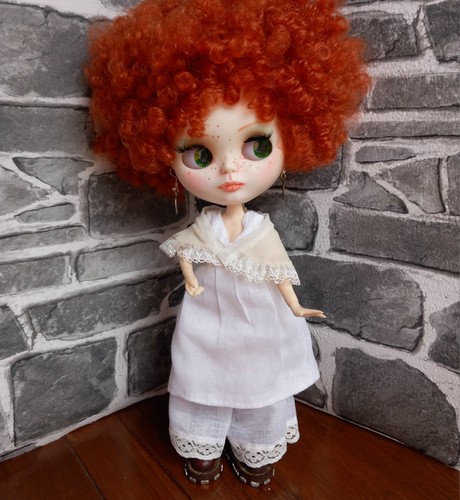 Ooak handmade cotton dress - ooak,