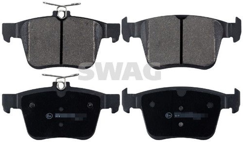 Rear axle brake pad set - rear,