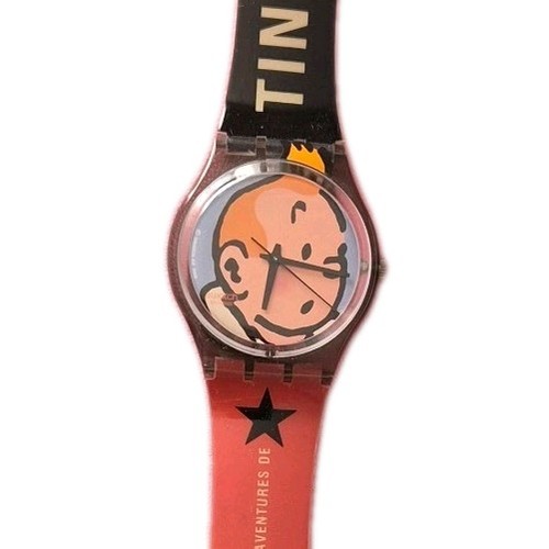 Swatch tintin watch - swatch, rare