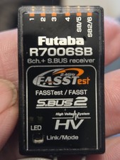 Futaba  R7006sb + s bus Receiver  FassTest/Fasst Fitted But Not Flowen.
