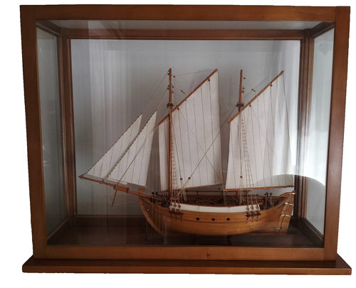 Large handmade wooden sailing - handmade,