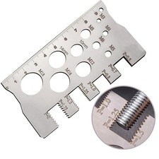 Screw Thread Pitch Gauge Ruler
