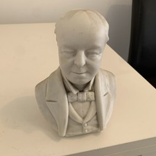 Parian Bust Lord Burton 