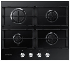 Samsung NA64H3000AK Four Burner Gas-on-Glass Hob – Black – Brand New, Never Used