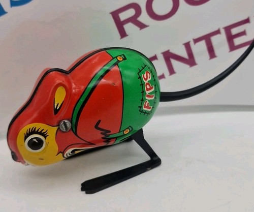 Vintage tin plate wind toy - vintage,