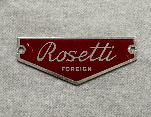 Rosetti guitar headstock logo - headstock,
