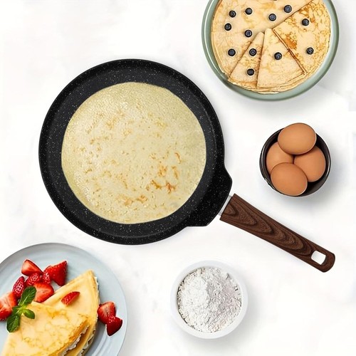 Aluminum non stick crepe pan - aluminum,