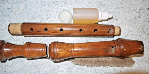 Alto recorder made - , bubinga