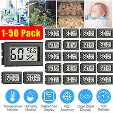 1-50 Pcs Mini Digital Indoor