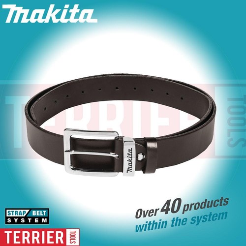Makita leather belt black - makita,