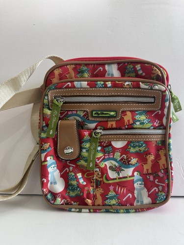 Lily bloom crossbody bag - crossbody, red
