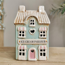 Ceramic House Tealight Holder