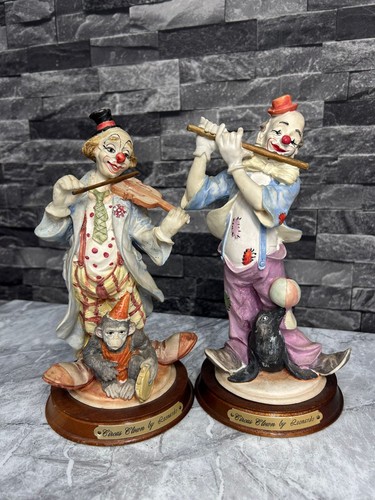 Two circus clowns leonardo - clowns,