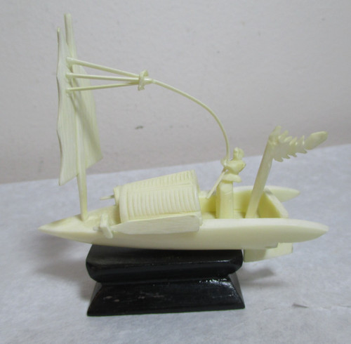 Vintage carved ivory - carved, ivory-style