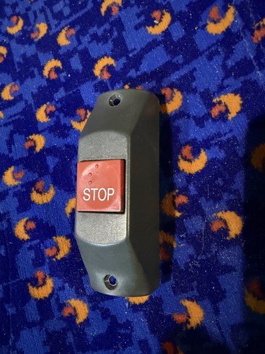 Bus stop push - stop,