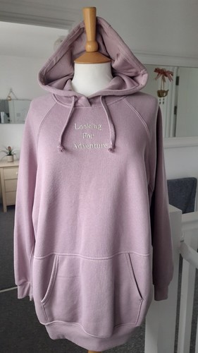 Primark slogan hoodie pink - slogan,