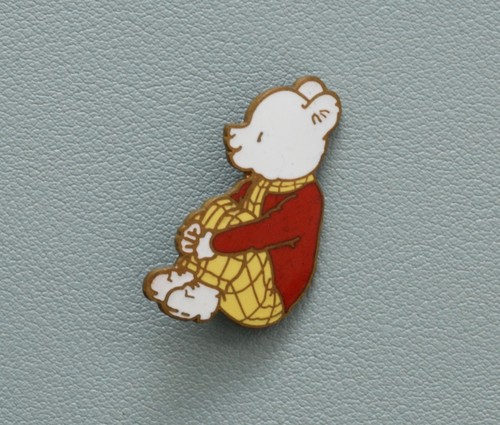 Rupert the bear vintage - rupert, badge