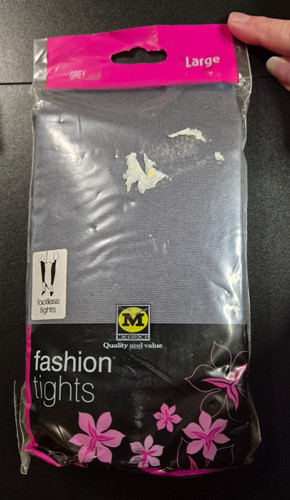 Size large opaque grey - opaque,