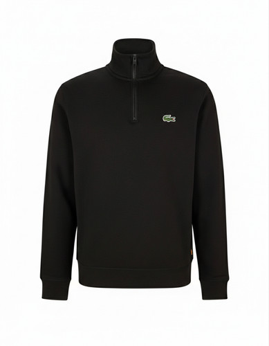 Lacoste zipped high neck - neck, mens