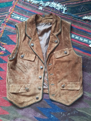 Vintage suede leather - vintage,