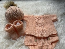 Brand New Hand Knitted Set