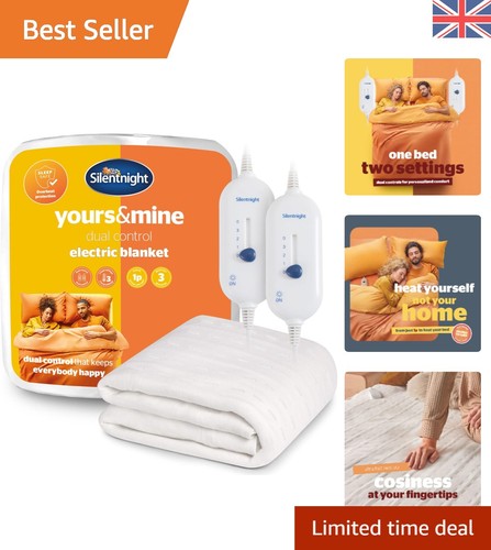 Dual control electric blanket - dual,