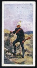 WOODHEAD - TYPES OF BRITISH SOLDIERS - CORPORAL CAPE MOUNTED RIFLES REVIEW ORDER