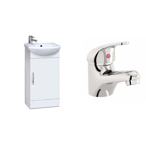 Bathroom vanity unit sink - unit, &