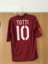 Diadora AS Roma 2004-05  Francesco Totti football shirt jersey size Large rare