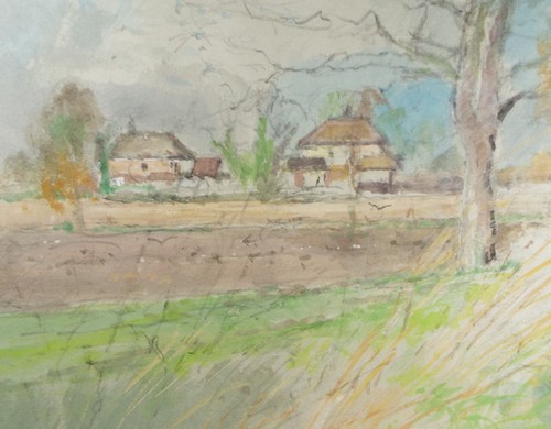 Original watercolour houses - original, watercolour,