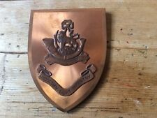 VINTAGE MILITARY RHODESIAN LIGHT INFANTRY (BUSH WAR) PLAQUE/SHIELD