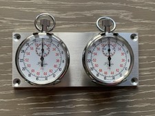 Vintage Precista Stopwatch Set on a Dash Panel Dashboard Rally Timer 4