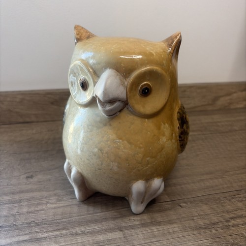 Vintage ceramic owl - vintage,