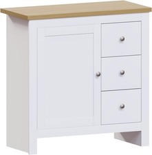 White Sideboard Cabinet with 3