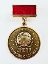 Soviet Pin Dnepr Dnipro Soccer