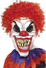 Smiffys Scary Clown Mask -