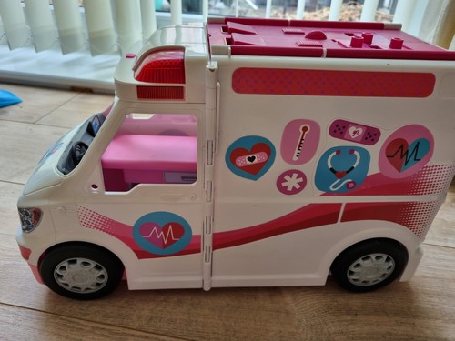 Barbie care clinic ambulance - care,