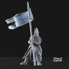 Galanthir Elves Royal Banner -
