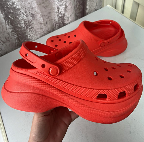 Crocs red bae platform clog - crocs,