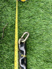 Yale plastic coated Chain 10mm Heavy Duty 1.15 meter MOTORBIKE CYCLE SECURITY