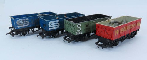 Gauge hornby open wagons - hornby, 4x