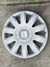 SEAT LEON 15" WHEEL TRIM X 1 HUB CAP GENUINE ALTEA 1M0601147K
