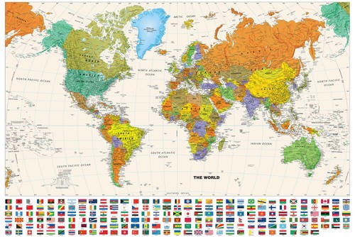 150 100 59x39 inch large - inch, map