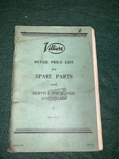 Villiers Spare Parts Manual