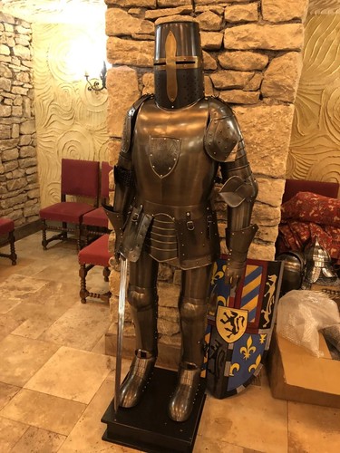 Medieval armor suit crusader - suit,