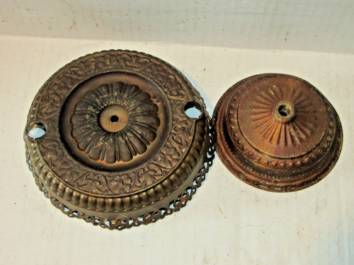 Antique hanging oil lamp - oil,