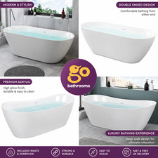 Freestanding Acrylic Bath