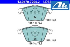 FRONT BRAKE PAD SET DISC BRAKE